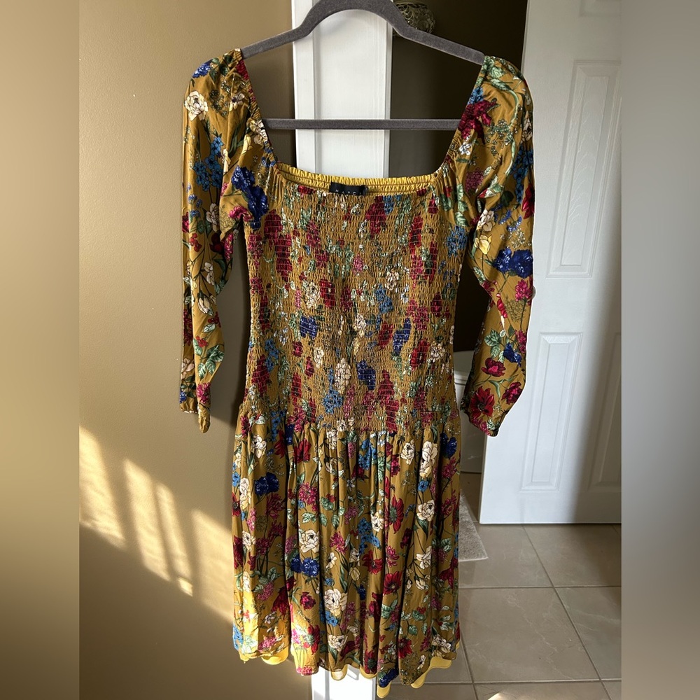 Hatch Floral Midi Dress - Multicolor - Picture 4 of 7